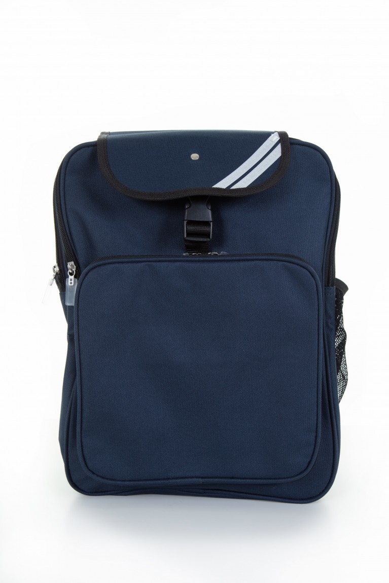 Plain Navy Junior Backpack