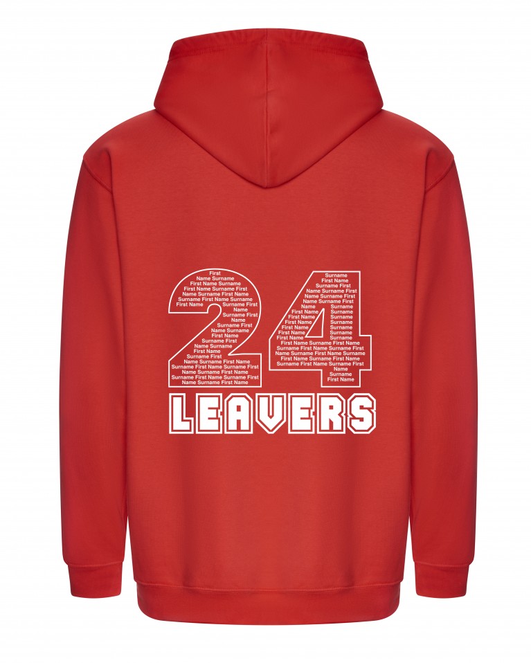 Long Row Primary School Leavers Hoodie 24 - Classic