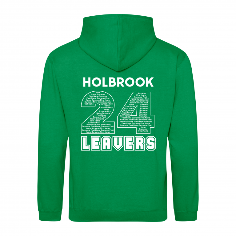 Holbrook C of E Primary School Leavers Hoodie 24 - Classic 