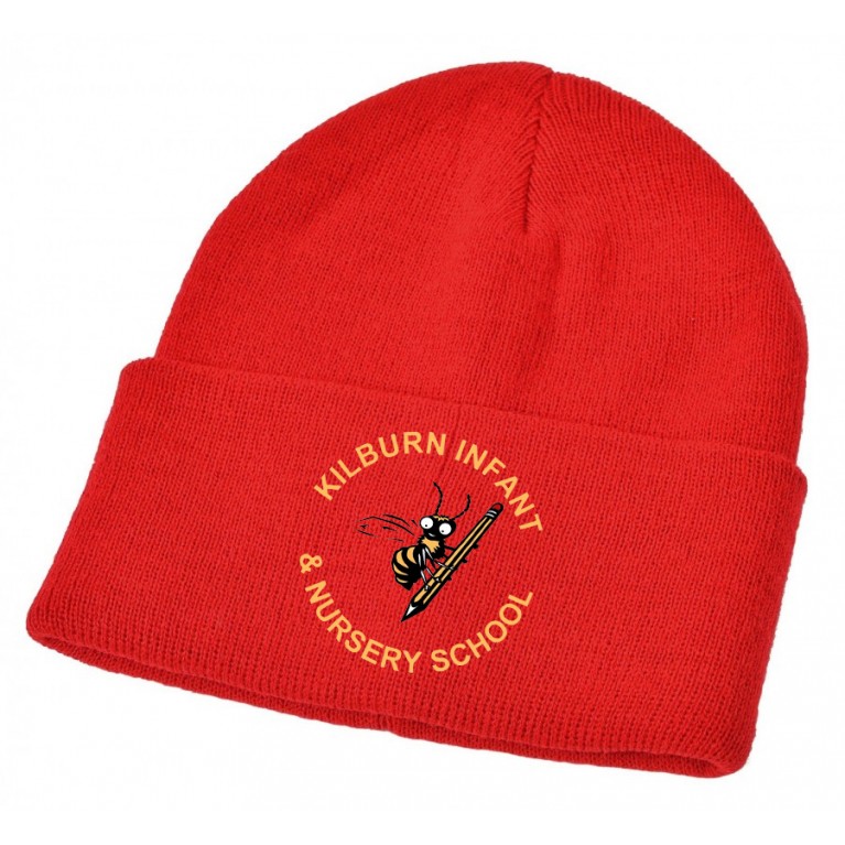 Red Winter Ski Hat