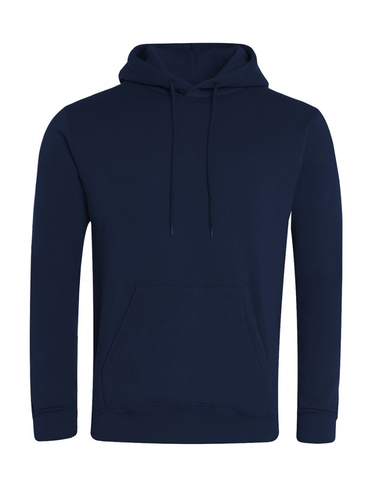 Pull Over Hoodie Embroidered With School Logo