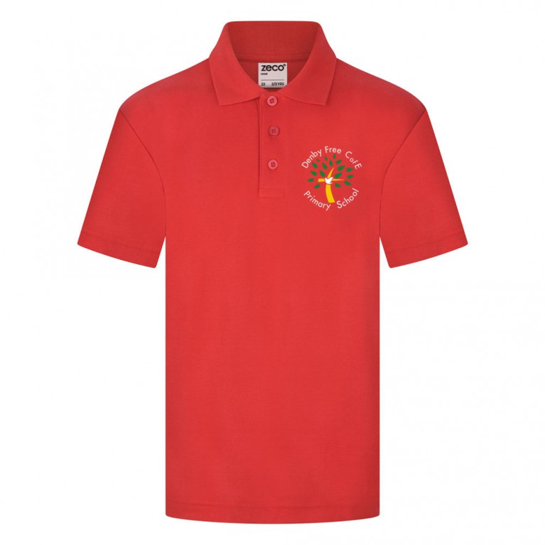 DBF Red Polo Shirt 