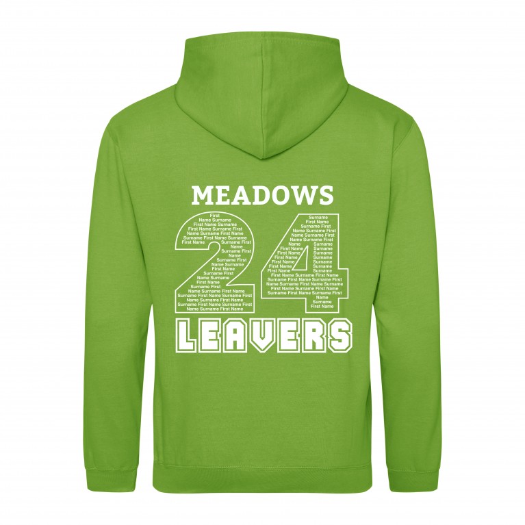 YEAR 6 Leavers Hoodie 2024 Lime