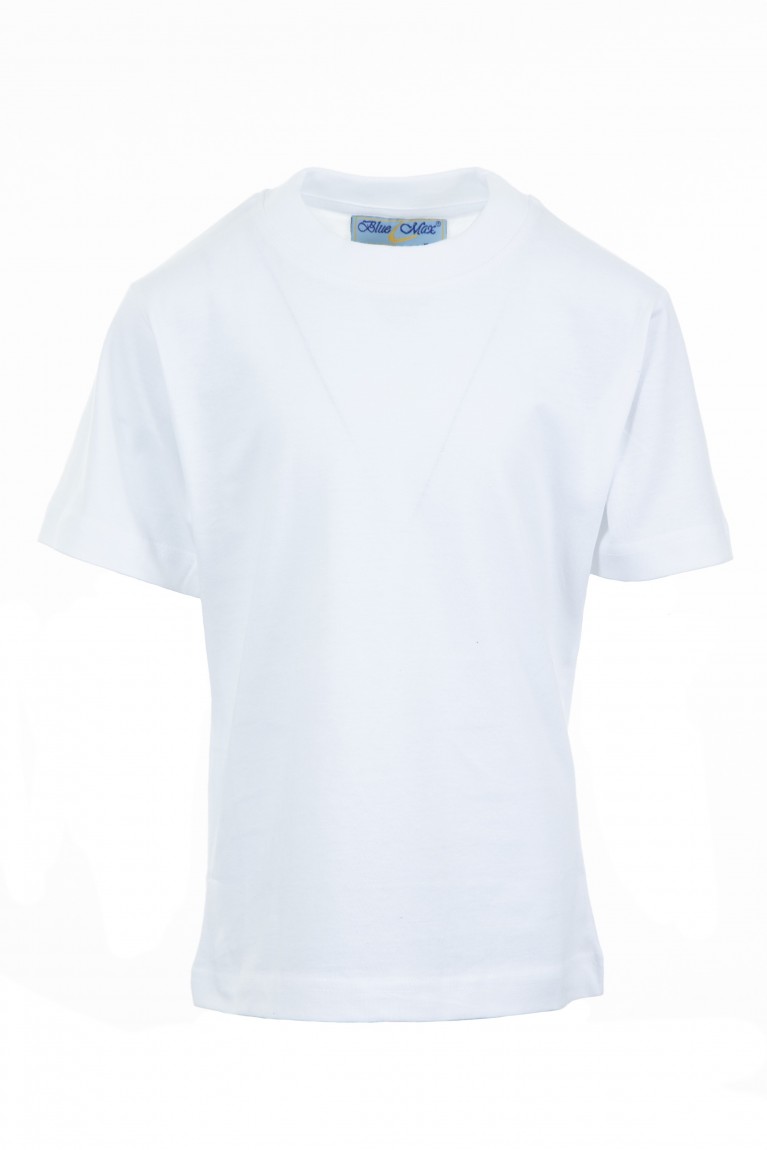 Plain White P.E T-Shirt