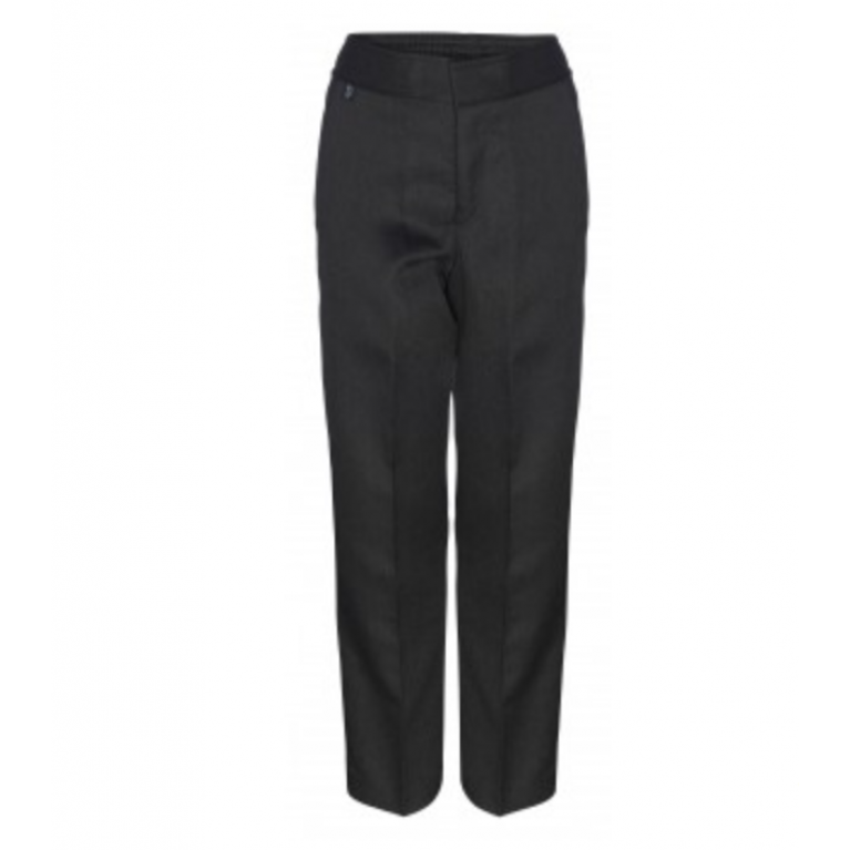 Junior Boys Charcoal Trousers  - Slim Fit