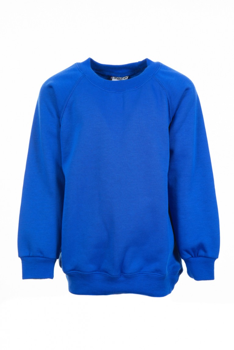 Zeco Plain Blue Sweatshirt