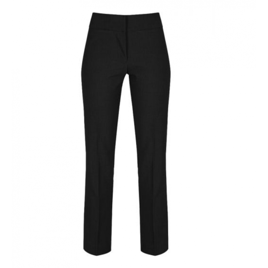 Trutex Senior Girls Twin Pocket Trousers in Black | General Scoolwear ...