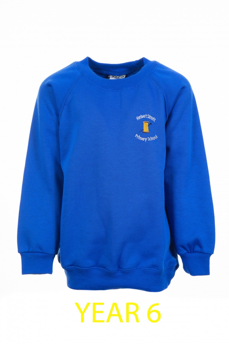 Year 6 Blue Sweatshirt 