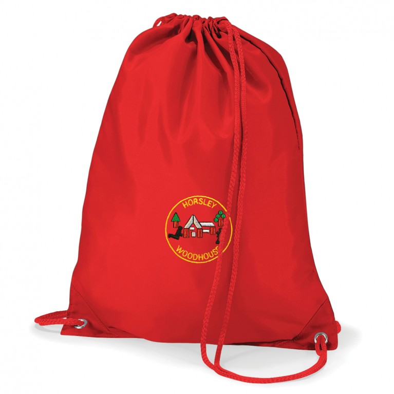 Red Logo P.E Bag 