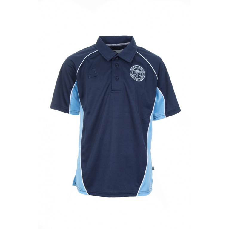 SALE Navy Orion Sports Polo Shirt 