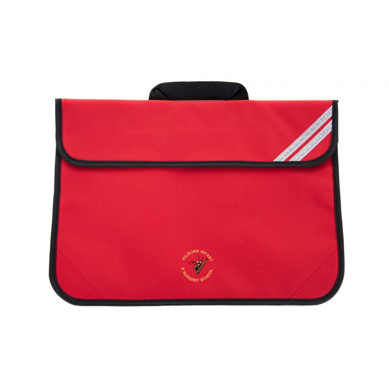 Red Short Handle Bookbag