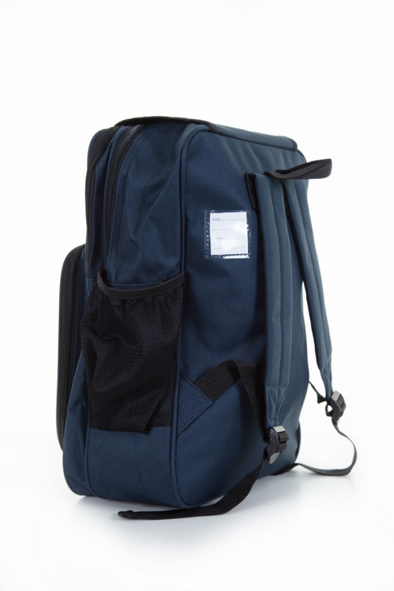 Navy Backpack - Printed