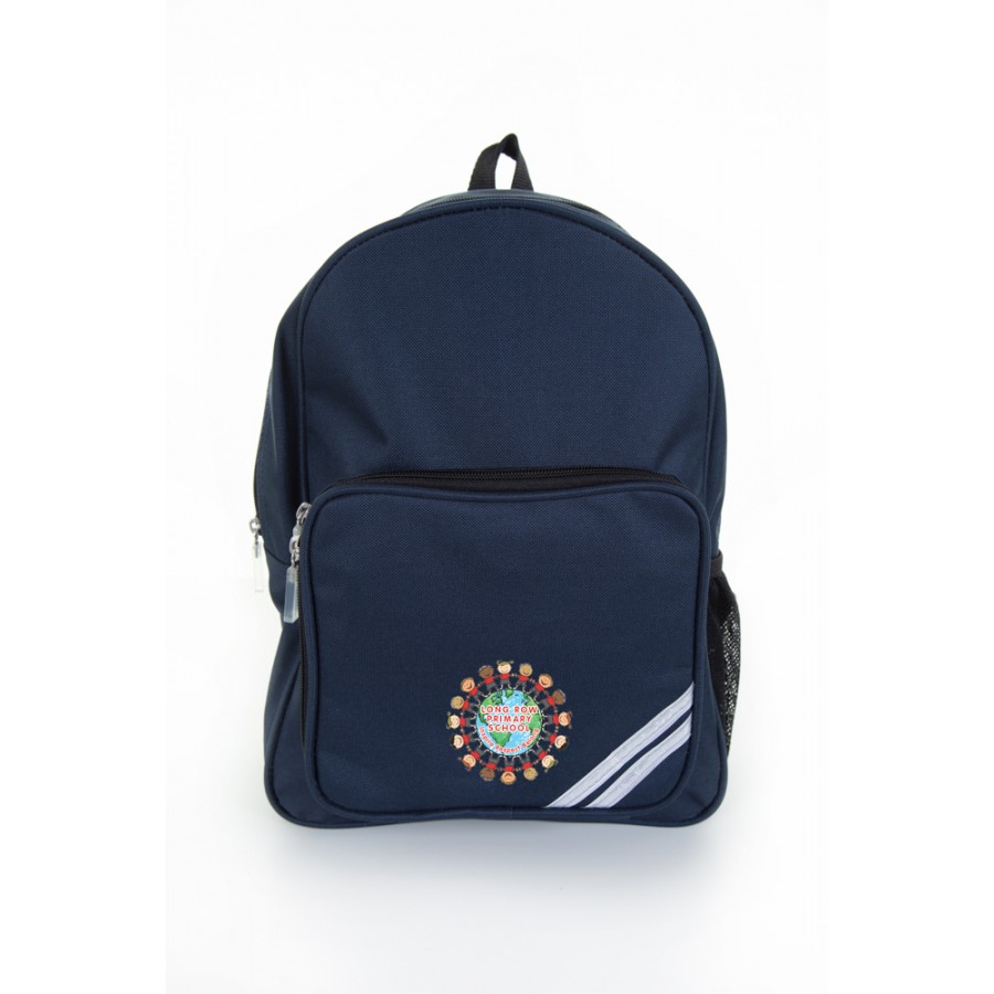 Navy Infant Backpack | Long Row Primary School | Loop