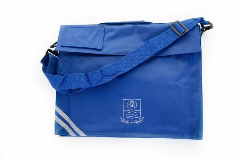 Blue Long Handle Bookbag 
