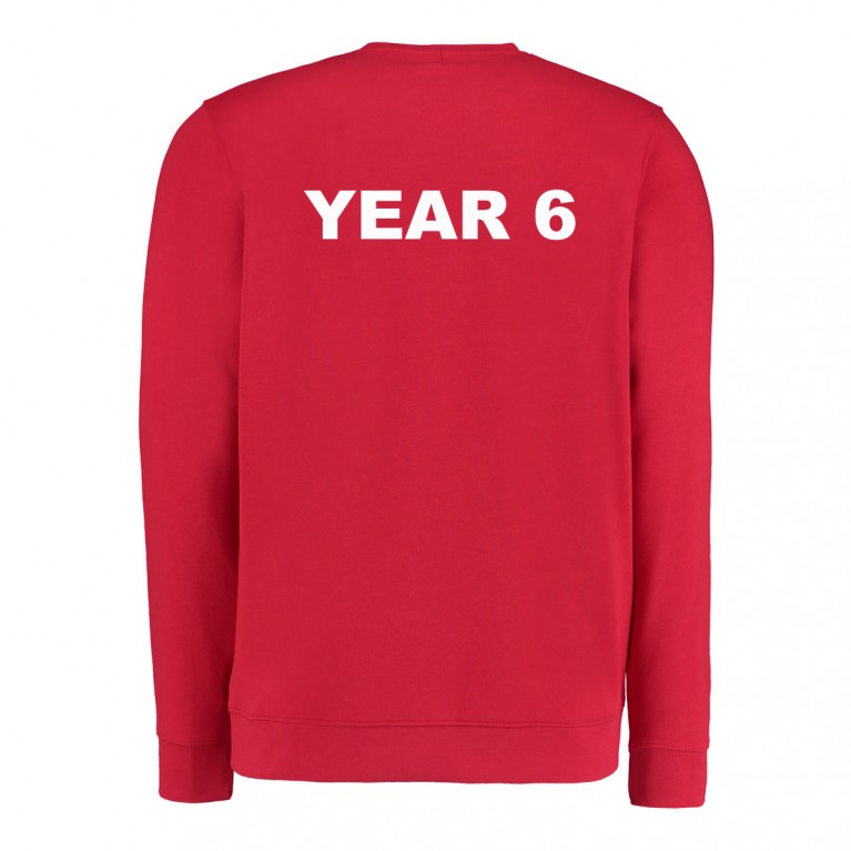 Year 6 Red Classic Cardigan 