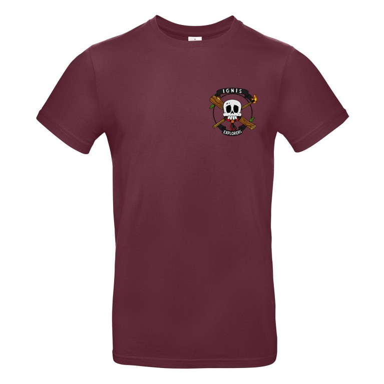 IGNIS - Burgundy T-Shirt