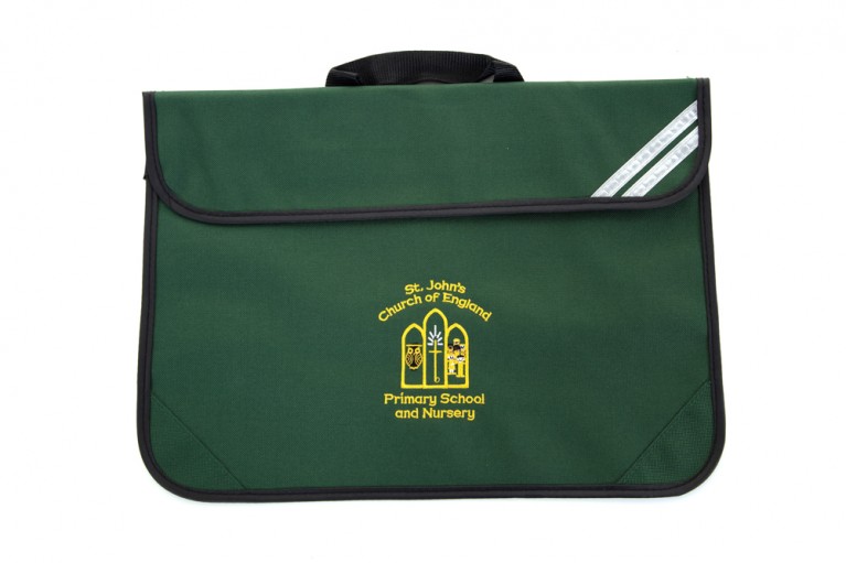 Green Short Handle Bookbag