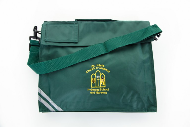 Green Long Handle Bookbag