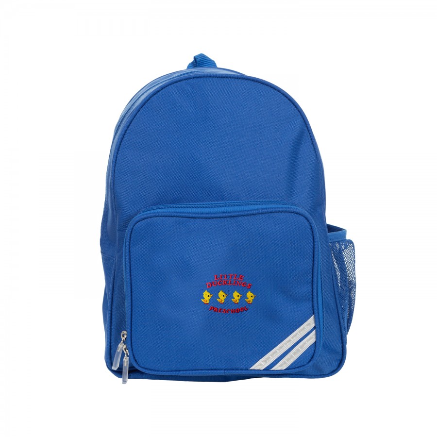 Blue Infant Backpack | Little Duckings Pre-School | Loop Wear
